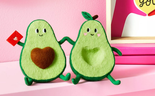 Spritz Valentine Felt Decor Duo Avocadoss