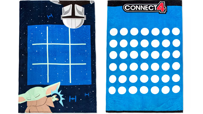Star Wars TicTacToe Blanket with Game Pieces