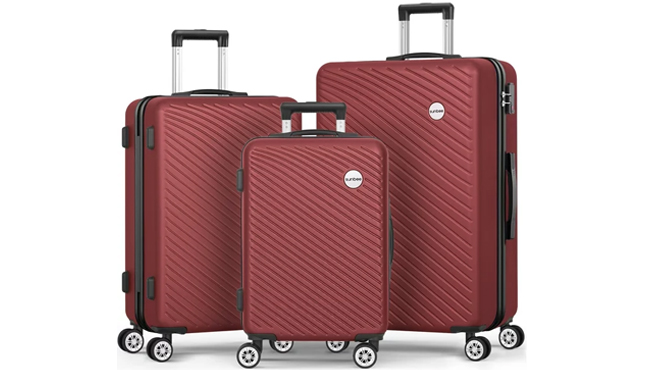 Sunbee 3 Piece Luggage Sets Hardside Sunbee 3 Piece Luggage Sets Hardside
