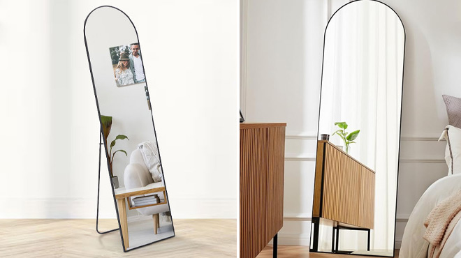 Sweetcrispy Arched Full Length Mirror