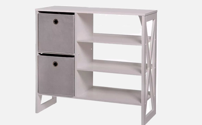 The Big One 2 Drawer Storage Bookcase at Kohls 1