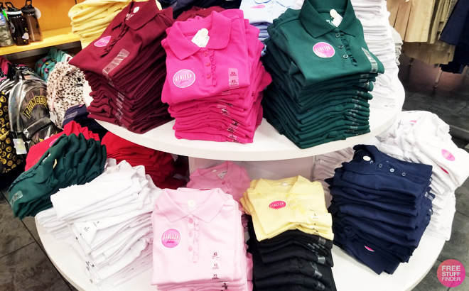 The Childrens Place Uniform Tees Overview