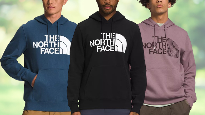 The North Face Mens Half Dome Logo Hoodies