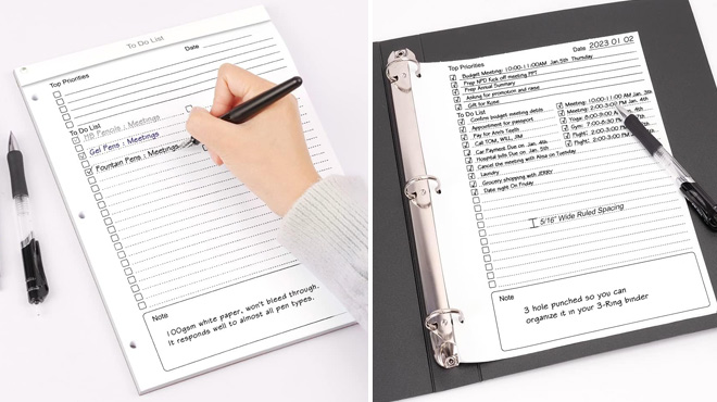 To Do List Notepad Planner To Do List Notepad Planner