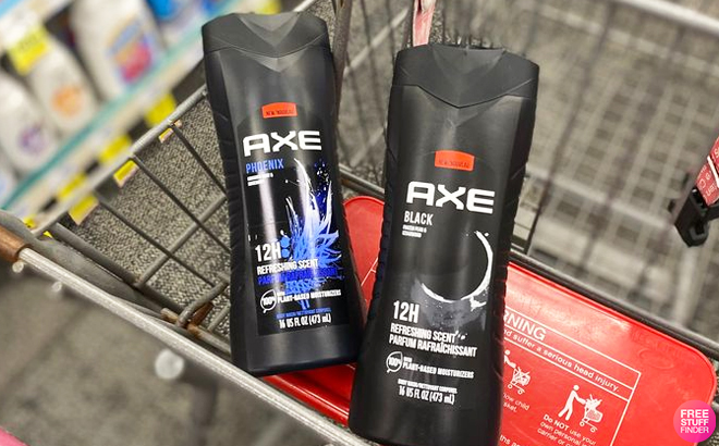 Two Axe Mens Body Wash in CVS Cart