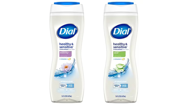 Two Dial Clean Gentle Hypoallergenic Body Wash
