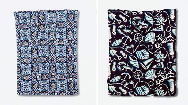 Two Different Colors of Vera Bradley Fleece Travel Blankets