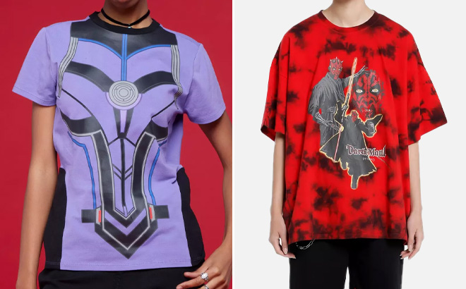 Two Graphic Tees at Hot Topic 1