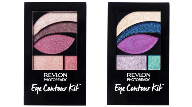 Two Revlon PhotoReady Eye Contour Kits in Romaticism 540 on the Left and Romaticism 540 on the Right