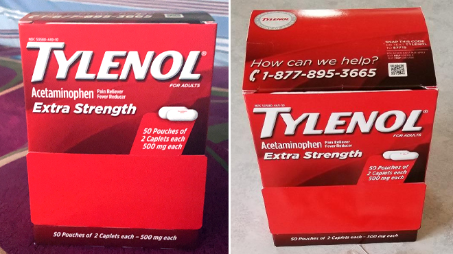 Tylenol Extra Strength Caplets
