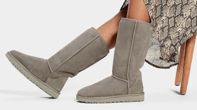 UGG Womens Classic Tall II Boots in Color Grey