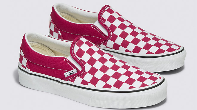 VANS Classic Slip On Checkerboard Shoes