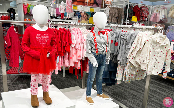 Valentines Kids Clothing Overview at Target