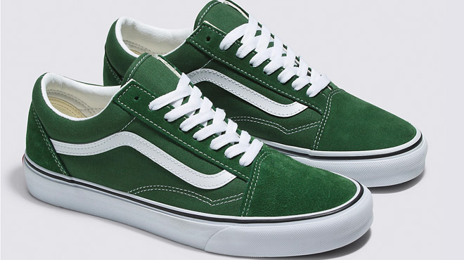 Vans Old Skool Shoe in Greener Pastures Color