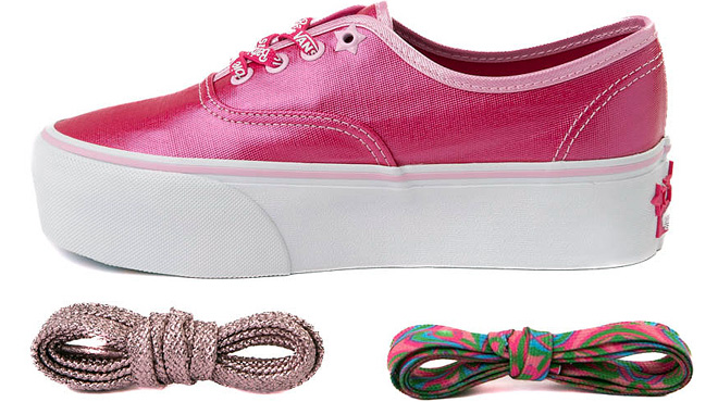 Vans x Barbie Authentic Stackform Skate Shoes with Laces