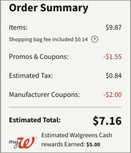 Vaseline Checkout Screenshot Vaseline Checkout Screenshot