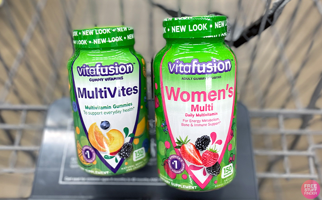 Vitafusion MultiVites Gummy Multivitamins and Vitafusion Womens Multivitamin Gummies