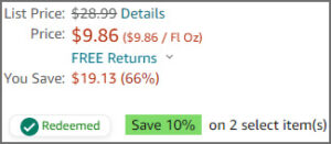 Vitamin C Face Serum Price and Promo