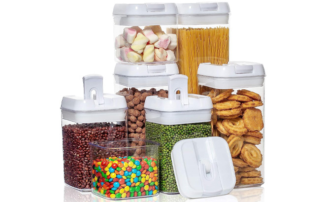 Vtopmart 7 Piece Airtight Storage Container Set Vtopmart 7 Piece Airtight Storage Container Set