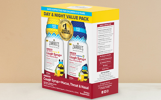 Zarbees Kids All in One Cough Syrup 2 Pack 