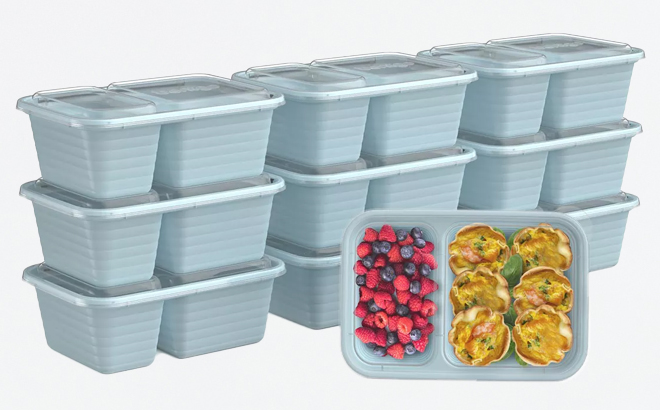 an Image of Bentgo 20 Piece Snack Container Set