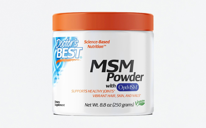 an Image of Doctors Best MSM Powder with OptiMSM