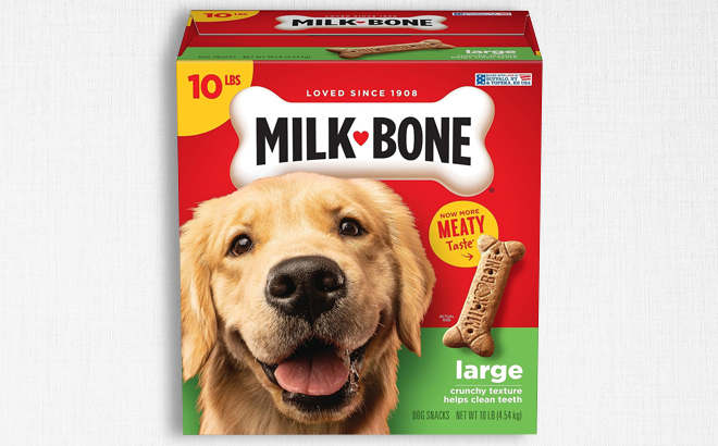 an Image of Milk Bone Large Dog Treats 10 Pound Box