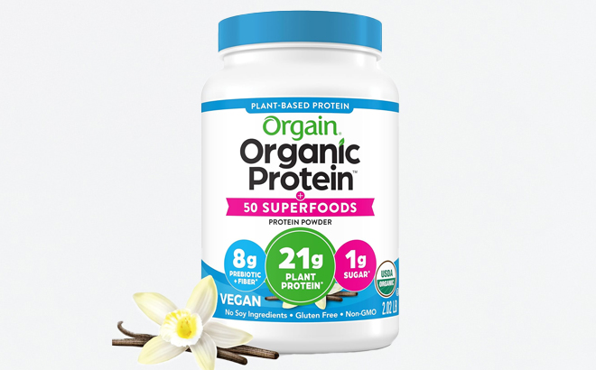 an Image of Orgain Organic Protein Superfoods Powder