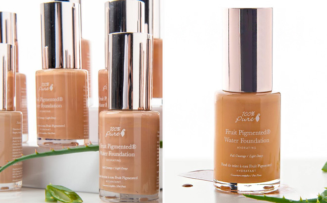 100 Pure Fruit Pigmented Full Coverage Water Foundation