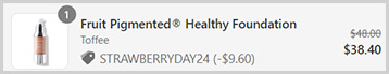 100 Pure Fruit Pigmented Healthy Foundation Screenshot