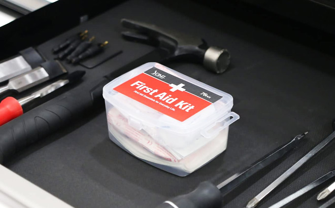 76 Piece First Aid Kit