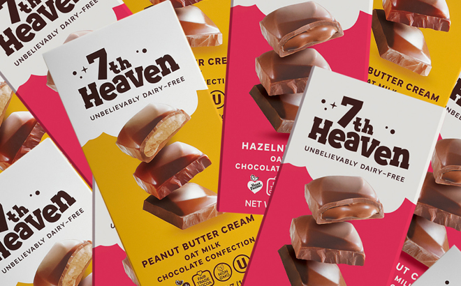 7th Heaven 3 5 oz Chocolate Bars