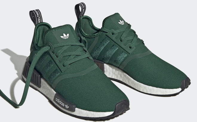 A Pair of Adidas Womens NMD R Shoes in Green