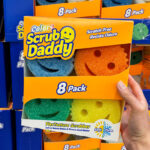 A Person Holding Scrub Daddy 8 Count Variety Pack