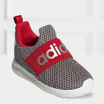 Adidas Lite Racer Adapt 4 0 Slip On Sneaker in Grey Red Color