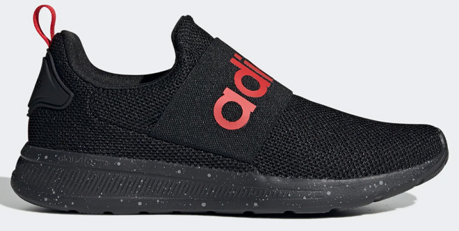 Adidas Mens Lite Racer Shoes in Black