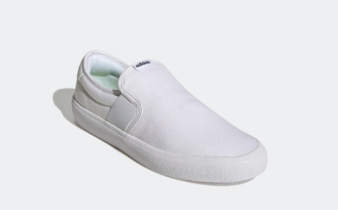 Adidas Mens Vulc Raid3r Shoes in White Color