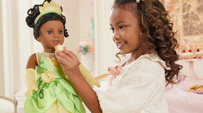 American Girl Disney Princess Tiana 18 inch Doll