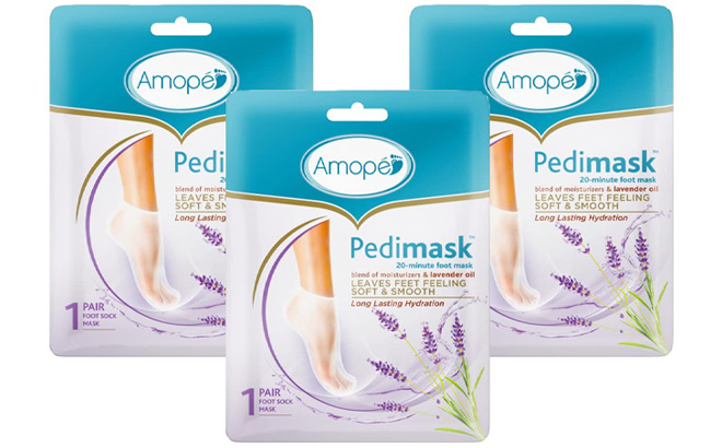 Amope Foot Mask 3 Pack