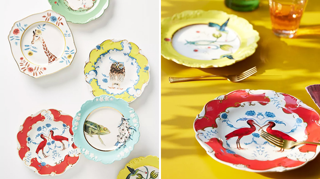 Anthropologie Lou Rota Nature Table Dessert Plates Anthropologie Lou Rota Nature Table Dessert Plates