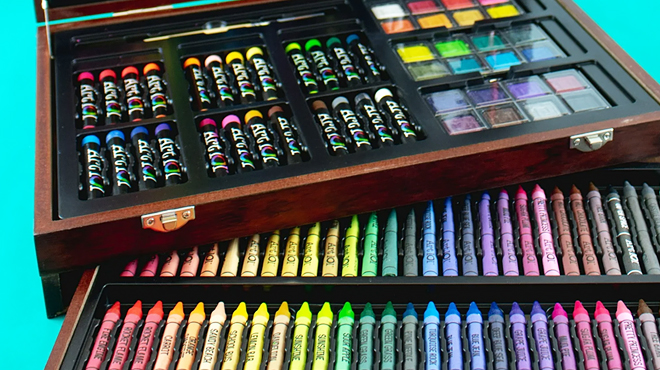 Art 101 142 Piece Beginners Wood Art Set