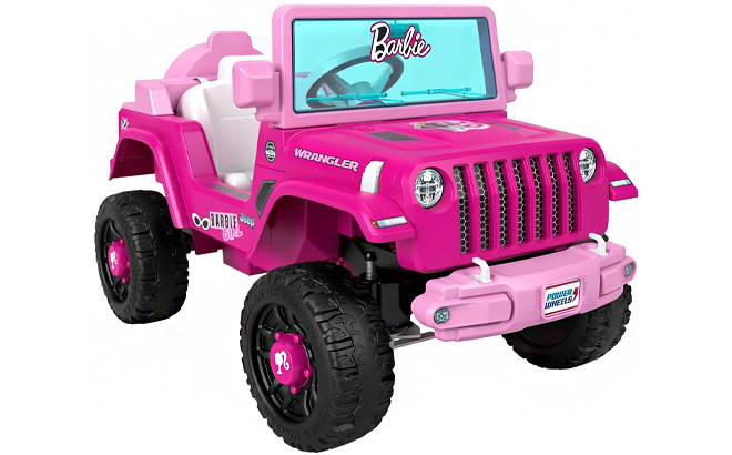 Barbie Jeep Wrangler Ride On Toy