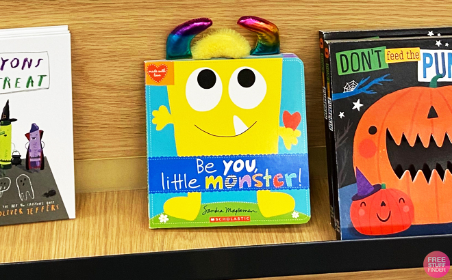 Be You Little Monster Hardcover on Target Shelf