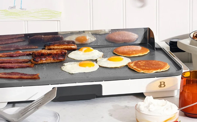 Beautiful by Drew Barrymore Electric Griddle Non Stick Beautiful by Drew Barrymore Electric Griddle Non Stick