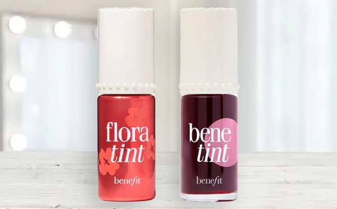 Benefit Cosmetics Benetint and Floratint Lip and Cheek Tint Benefit Cosmetics Benetint and Floratint Lip and Cheek Tin