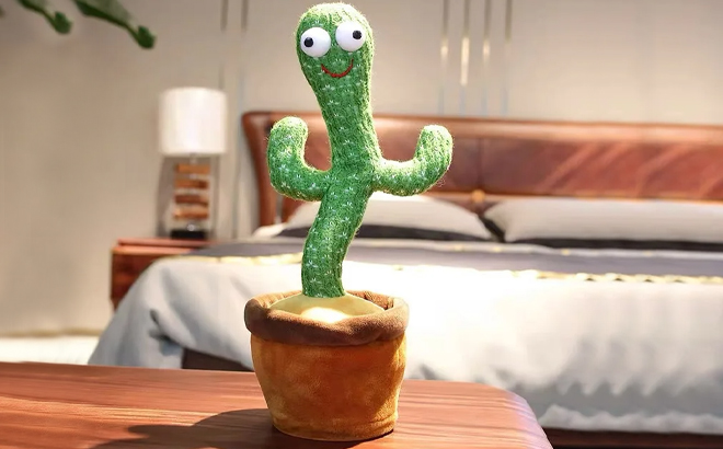 Bilingual Dancing Mimicking Cactus Toy