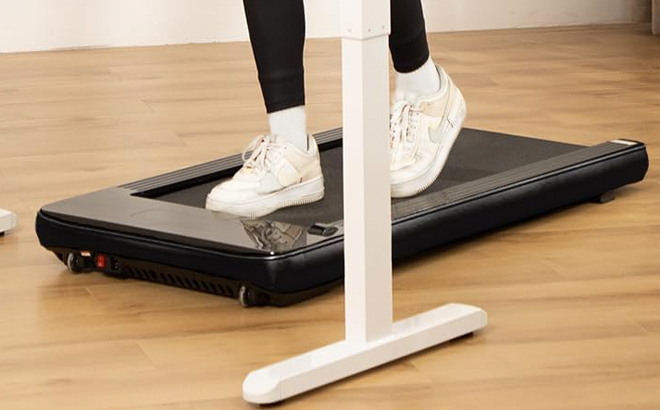 Binfanuo Under Desk Treadmill 2 25HP Walking Treadmill with 265lb Weight Capacity