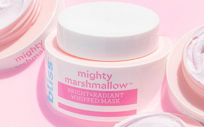 Bliss Mighty Marshmallow Bright Radiant Whipped Mask