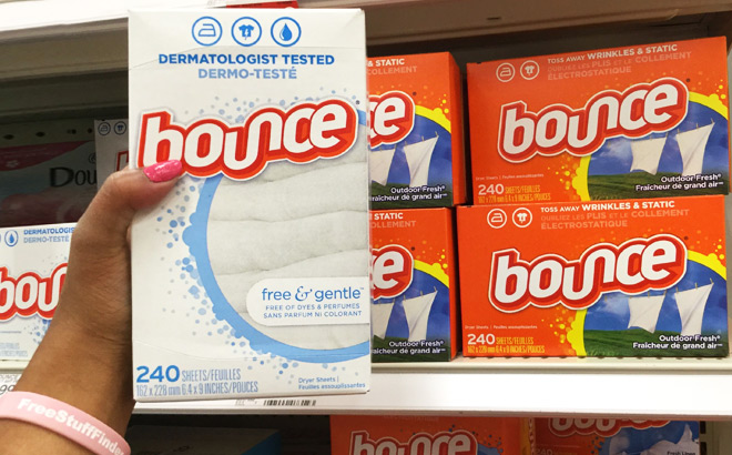 Bounce Dryer Sheets