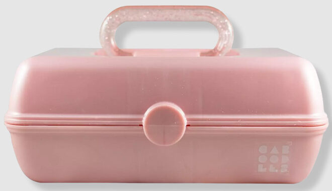 Caboodles Pink Sparkle Pretty In Petite Case